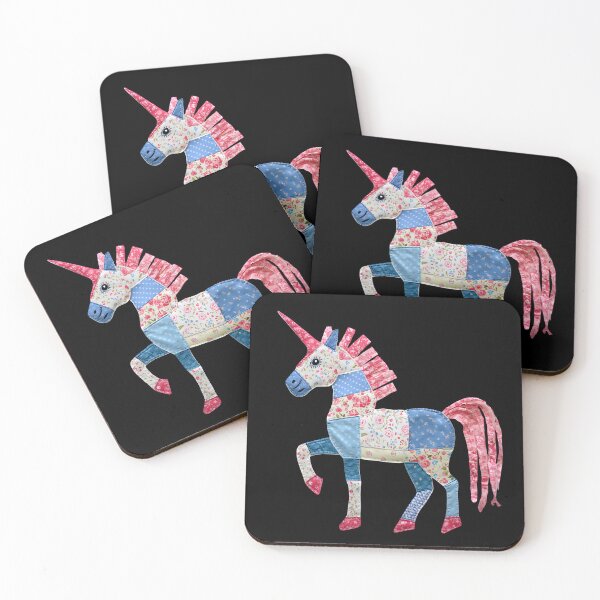 Item preview, Patchwork unicorn designed and sold by uunaa.