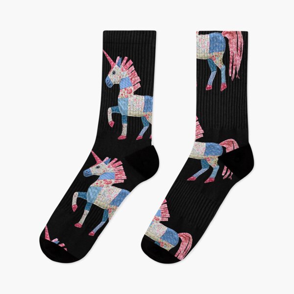 Item preview, Patchwork unicorn designed and sold by uunaa.