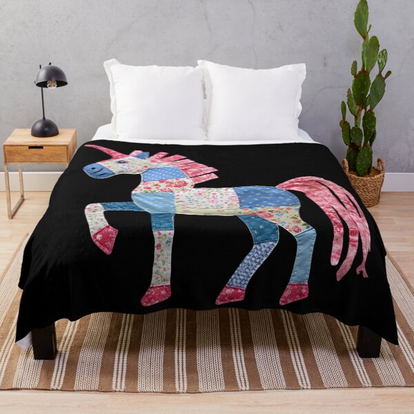 Item preview, Patchwork unicorn designed and sold by uunaa.