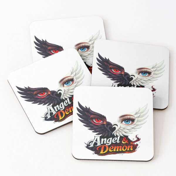 Item preview, Angel & Demon Shirt – Light vs Dark Aesthetic Graphic Tee designed and sold by Aimetoi.