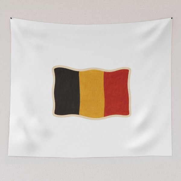 Item preview, Belgium Flag – Black Yellow Red National Pride designed and sold by Lellenatavarez.