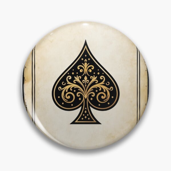 Item preview, Vintage Ace of Spades designed and sold by HiddenLoot.