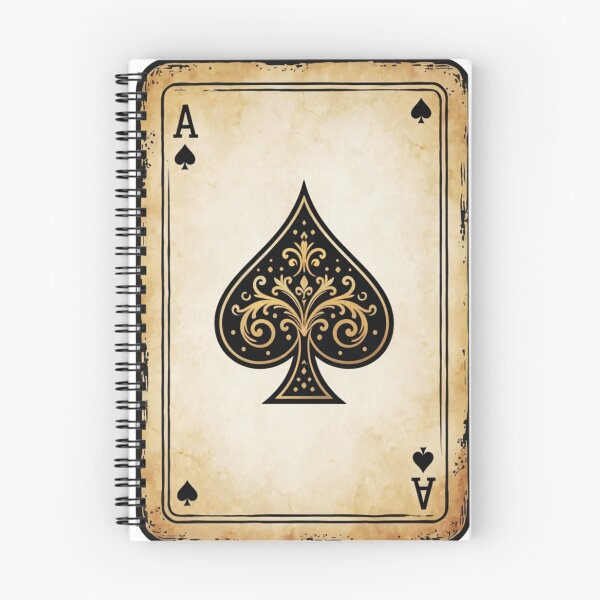 Item preview, Vintage Ace of Spades designed and sold by HiddenLoot.