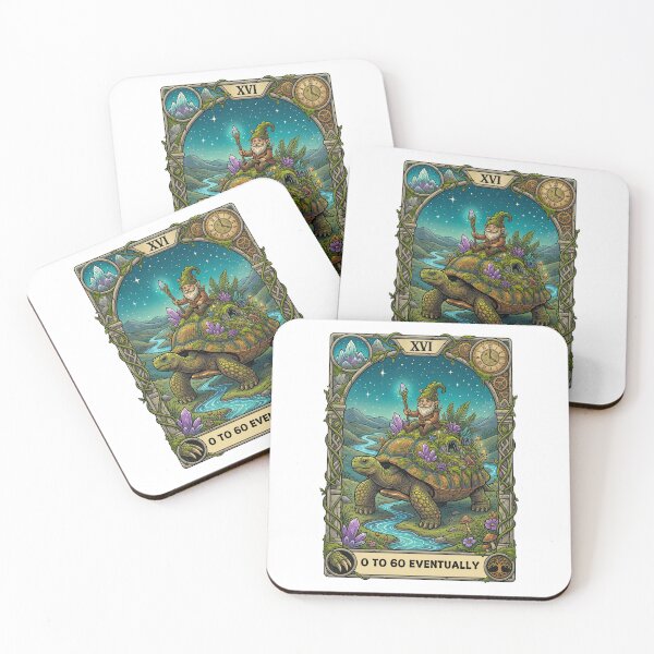 Item preview, Gnome Riding Slow Turtle Fantasy designed and sold by TeeARTHY.