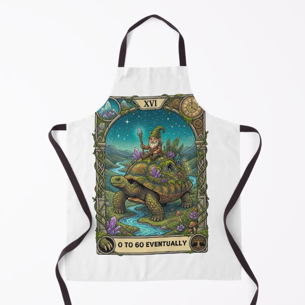 Item preview, Gnome Riding Slow Turtle Fantasy designed and sold by TeeARTHY.