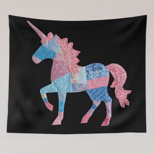 Item preview, Patchwork unicorn designed and sold by uunaa.