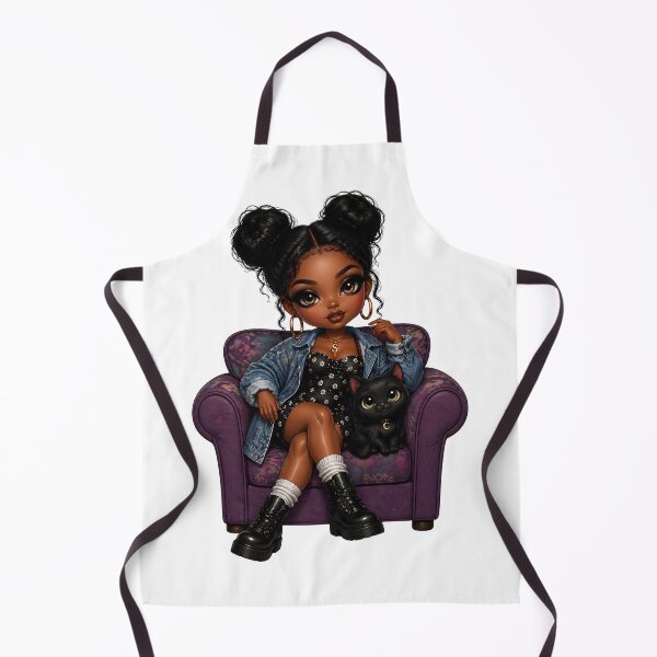Item preview, Enchanted Witchy Chibi Girl designed and sold by MoonSpeaksTV.