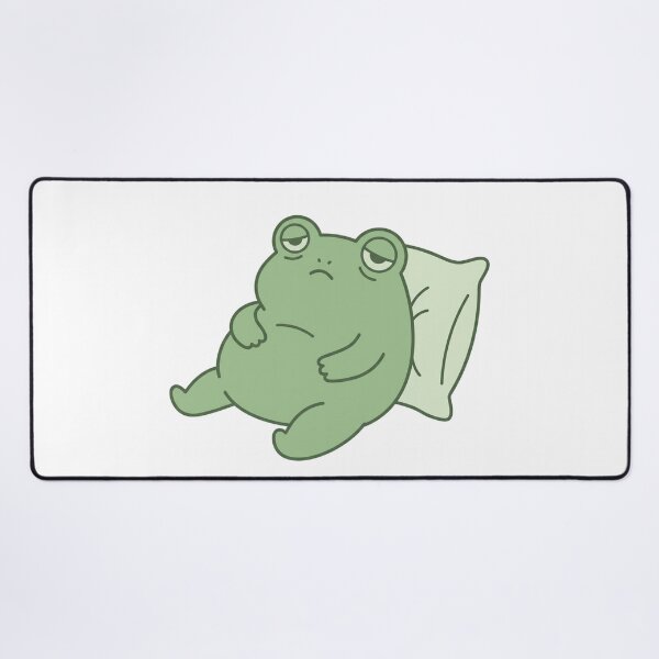 Item preview, Tired Frog Mood – Relatable Meme Cute Frog Aesthetic Lazy Vibes Design designed and sold by SOFWIN.
