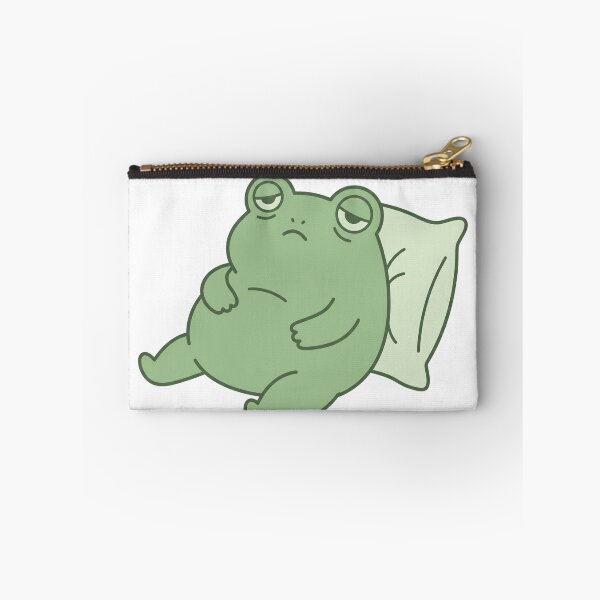 Item preview, Tired Frog Mood – Relatable Meme Cute Frog Aesthetic Lazy Vibes Design designed and sold by SOFWIN.