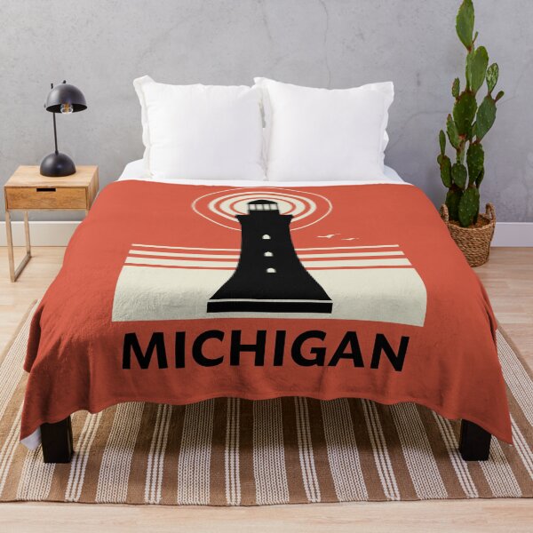 Item preview, Lake Michigan Lighthouse, USA designed and sold by studio838.