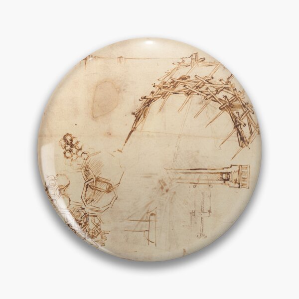 Item preview, Codex Atlanticus Folio by Leonardo da Vinci: Architectural Studies Poster designed and sold by artofuniverse.