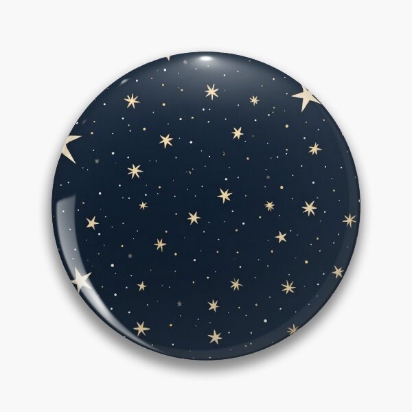 Item preview, Starry Sky Seamless Pattern Celestial Night designed and sold by mittie101.