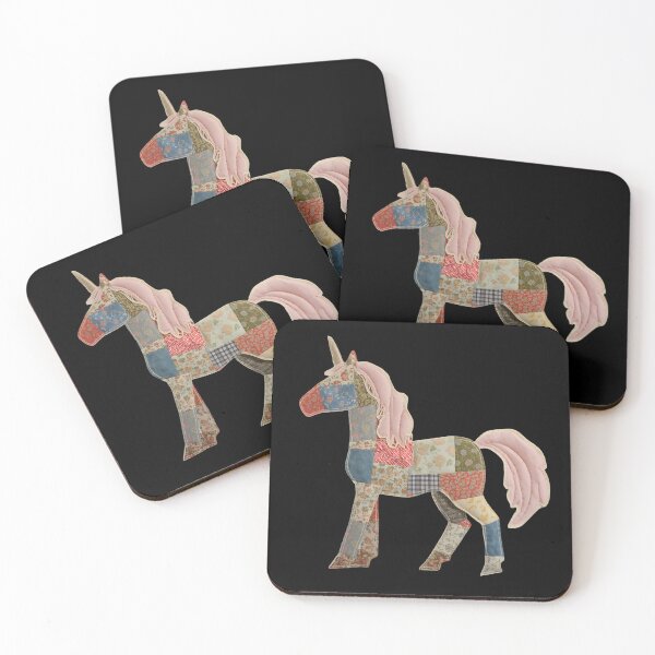 Item preview,  Patchwork unicorn designed and sold by uunaa.