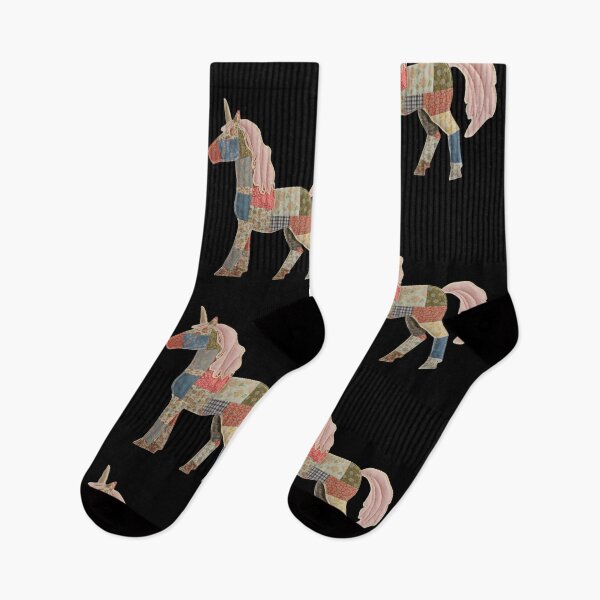 Item preview,  Patchwork unicorn designed and sold by uunaa.