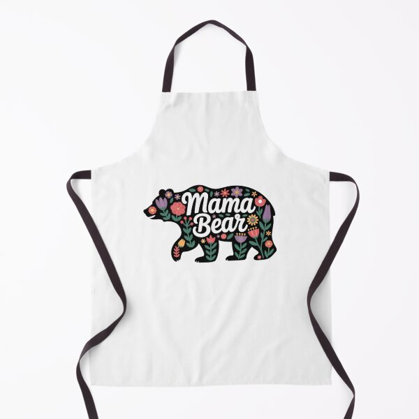 Item preview, Mama Bear Floral Boho Cute Bear Mom Gift Mothers Day Wildflower Bear Design designed and sold by teslego-store.