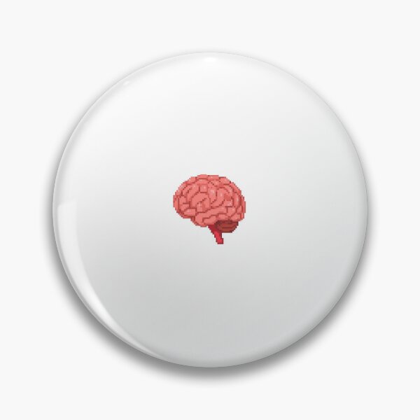 Item preview, Pixel Brain Pattern – Retro Anatomical Design designed and sold by HotPicksStore.
