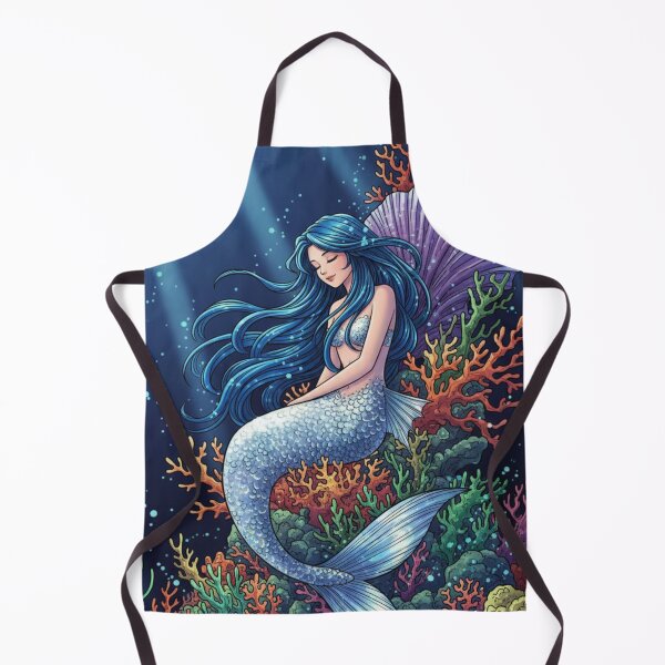 Item preview, Mermaid of the Enchanted Reef designed and sold by HeyHas.