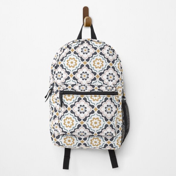 Item preview, Retro Floral Geometric Pattern Vintage Tile Style designed and sold by Willorae.