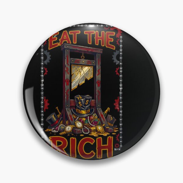 Item preview, Eat the Rich Guillotine   designed and sold by TeeARTHY.