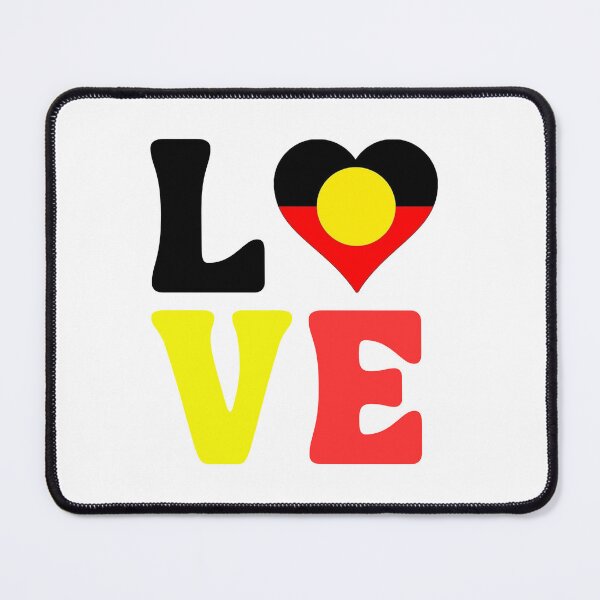 Item preview, Love Indigenous Australia T-Shirt , Love Heart T-Shirt designed and sold by J4mgr3m4r.