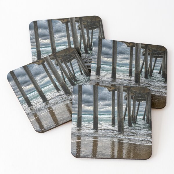 Item preview, Storm Beneath the Pier designed and sold by Kimberly Palmer.