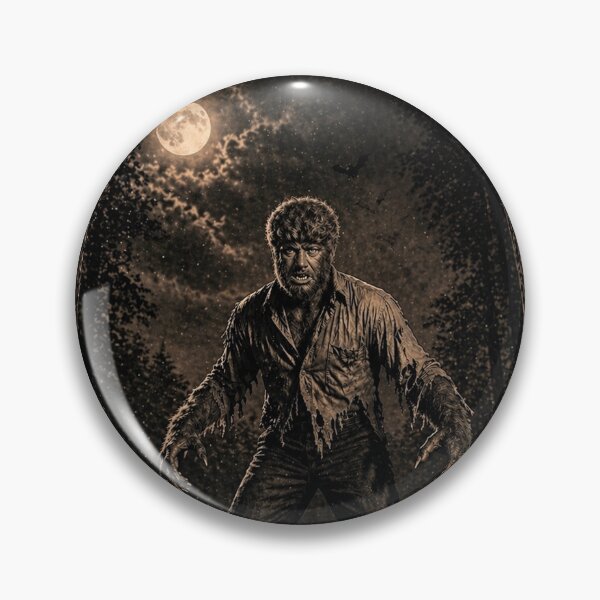 Item preview, The Classic Wolf Man in The Moonlight designed and sold by judgehydrogen.