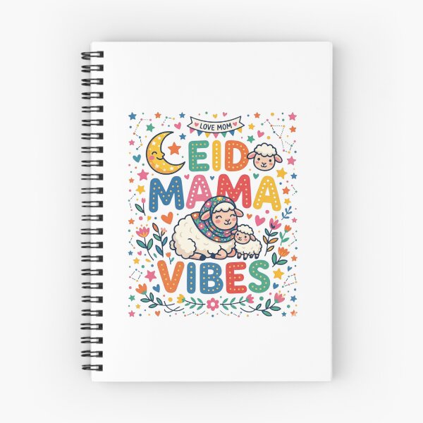 Item preview, Eid Mama Vibes Cute Sheep Floral Eid al Adha Family Celebration Design love mama and mother's Day designed and sold by bilal sibgui.
