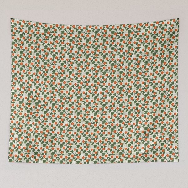 Item preview, Bold Orange Blooms designed and sold by Pattern & Petal.