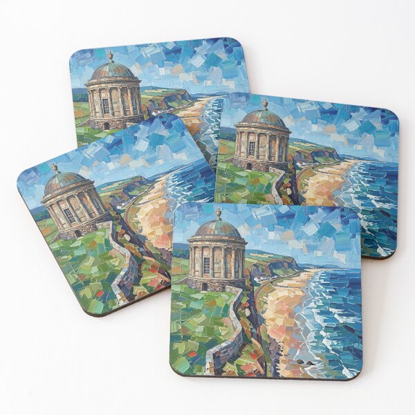 Item preview, Painting of Mussenden Temple, Co Londonderry, Northern Ireland. designed and sold by davidelder.