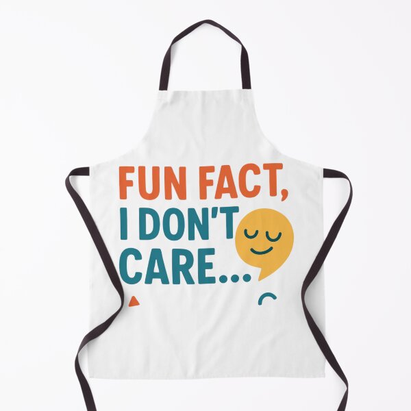 Item preview, Fun Fact, I Don't Care designed and sold by Inappropriate Ink.