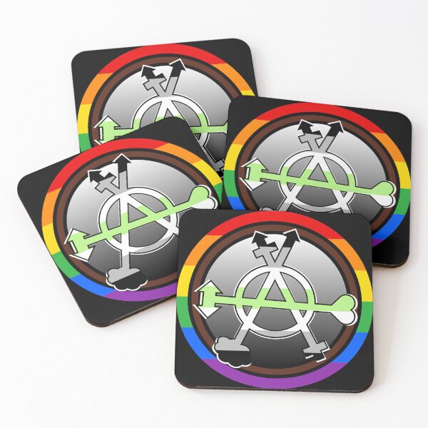 Item preview, Agender Gender Anarchy Symbol  designed and sold by dickensign.