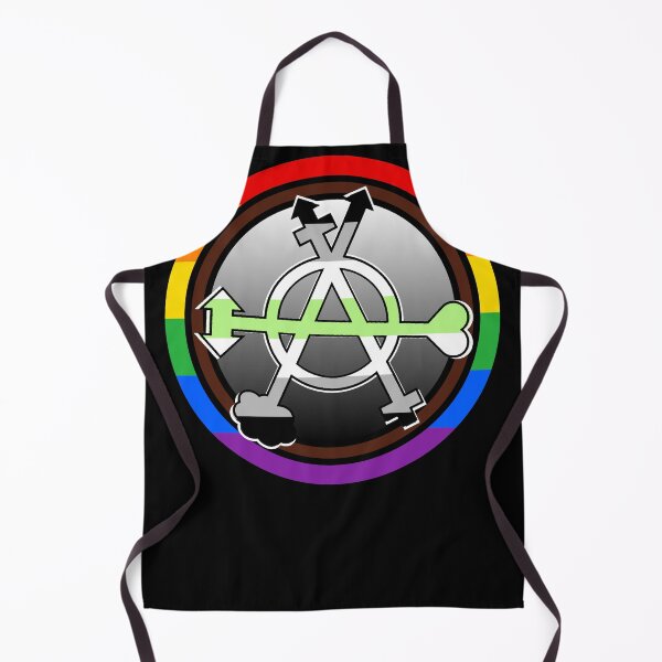 Item preview, Agender Gender Anarchy Symbol designed and sold by dickensign.