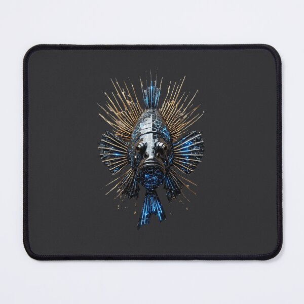 Item preview, SILK & STONE | Cyber-Zen Edition: The Volt-Lionfish_ V_01 designed and sold by Shift-Bloom.