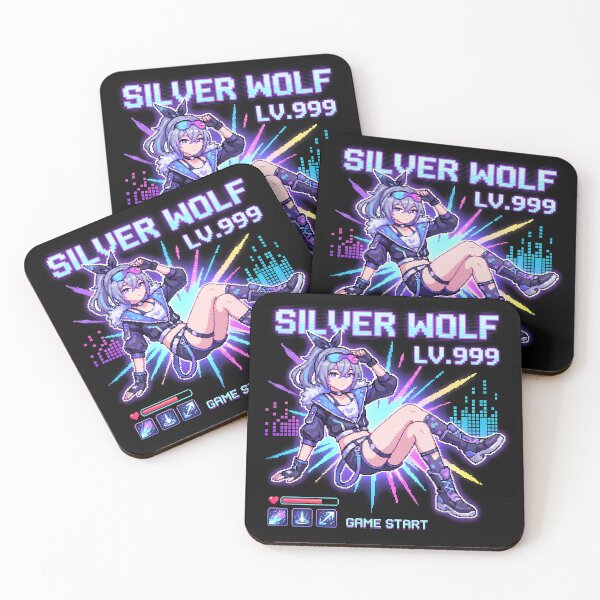 Item preview, Silver Wolf Lv.999: Mischievous Quantum God designed and sold by Senpaiwaves.