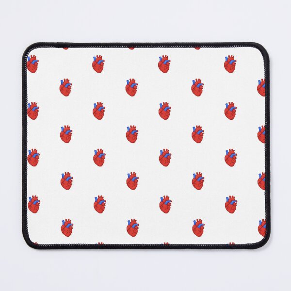Item preview, Pixel Heart Pattern – Retro Anatomical Love Design designed and sold by HotPicksStore.