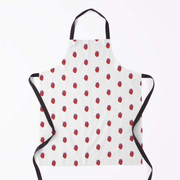 Item preview, Pixel Heart Pattern – Retro Anatomical Love Design designed and sold by HotPicksStore.