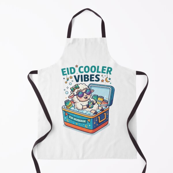 Item preview, Eid Cooler Vibes Funny Sheep Drinking Cooler Summer Eid Al Adha for men and girls and boys designed and sold by bilal sibgui.