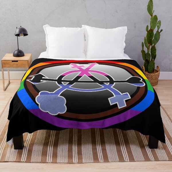 Item preview, Omnisexual Gender Anarchy Symbol  designed and sold by dickensign.