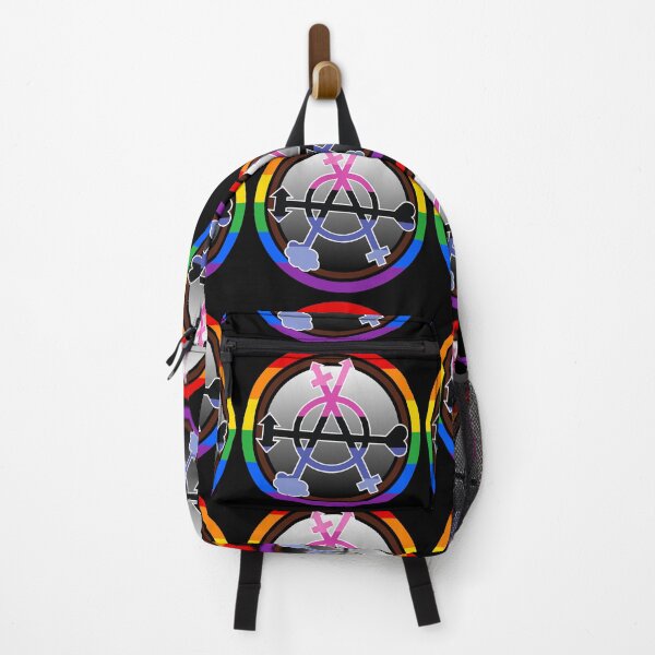 Item preview, Omnisexual Gender Anarchy Symbol  designed and sold by dickensign.