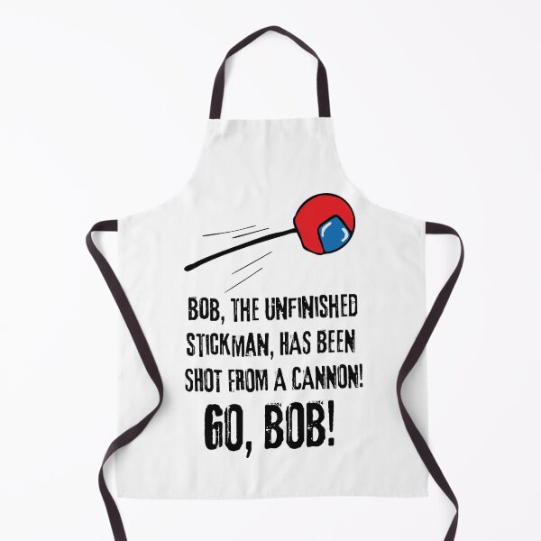 Item preview, Bob, the Unfinished Stickman, wants you to celebrate his carefree take on life. designed and sold by LagoonandBeans.