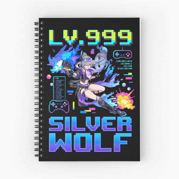 Artikelvorschau, HSR Silver Wolf übertaktet: Stufe 999 entworfen und verkauft von Senpaiwaves.