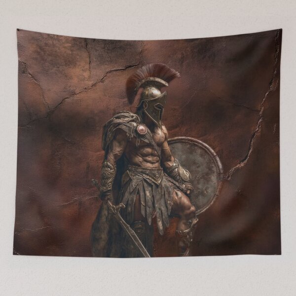 Item preview, SPARTAN ACHILLES:GREEK WARRIOR designed and sold by johnnyssandart.