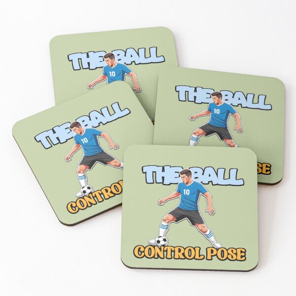 Item preview, The Ball Control Pose Soccer Player #10 Playmaker designed and sold by ArtdesignsA.