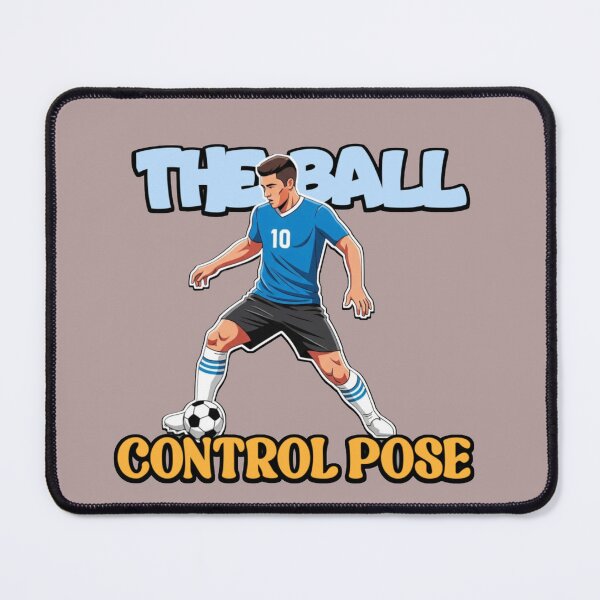 Item preview, The Ball Control Pose Soccer Player #10 Playmaker designed and sold by ArtdesignsA.