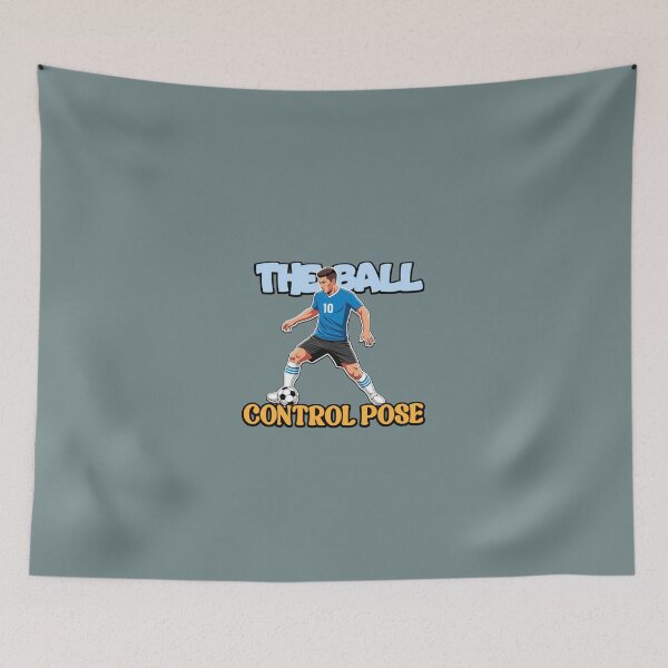 Item preview, The Ball Control Pose Soccer Player #10 Playmaker designed and sold by ArtdesignsA.