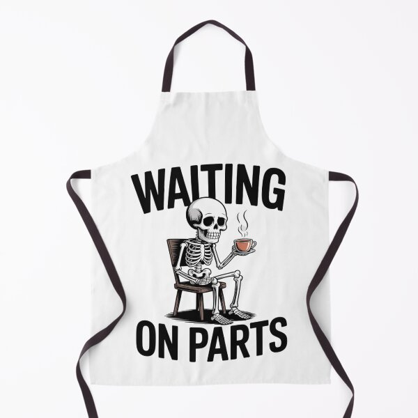 Item preview, Waiting On Parts — Skeleton Mechanic Coffee Shirt V18 designed and sold by DarylWelsh2024.