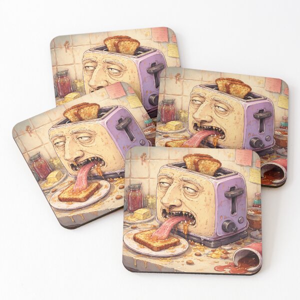 Item preview, Weird Toaster Face Drawing designed and sold by elvionyxx.