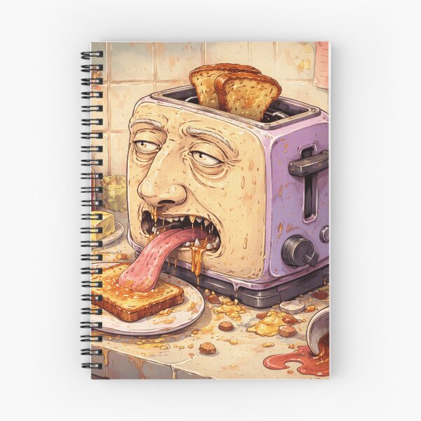 Item preview, Weird Toaster Face Drawing designed and sold by elvionyxx.