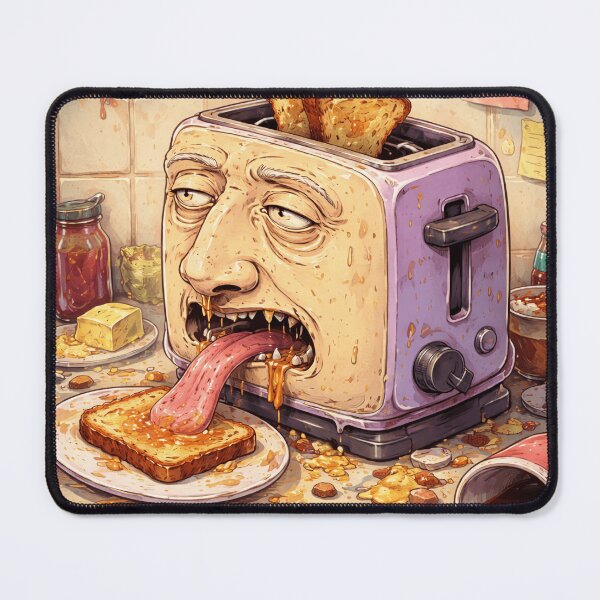 Item preview, Weird Toaster Face Drawing designed and sold by elvionyxx.