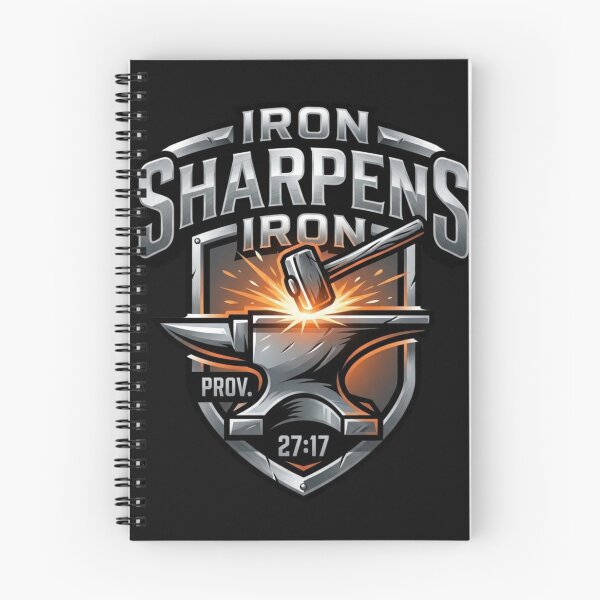 Item preview, Iron Sharpens Iron Anvil & Hammer Strength Graphic designed and sold by sudothongminh.